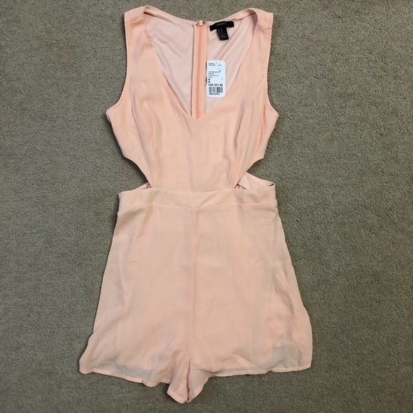 Forever 21 Blush Pink Romper - Picture 1 of 7